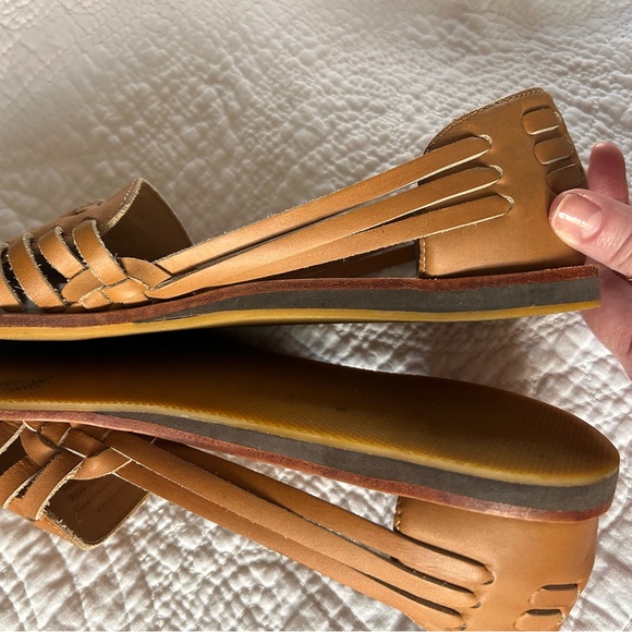 Leather huaraches - Picture 3 of 5